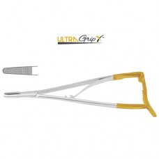 UltraGripX™ TC Zweifel Needle Holder With Hinged Ratchet Stainless Steel, 20.5 cm - 8" UltraGripX™ TC Zweifel Needle Holder With Hinged Ratchet Stainless Steel, 20.5 cm - 8"